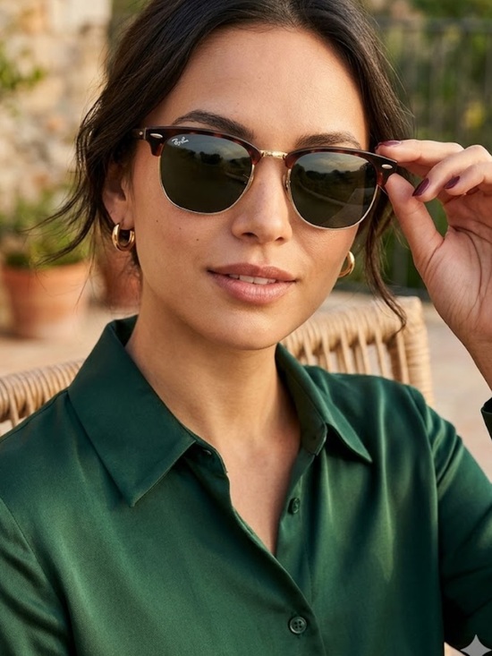 Ray-Ban Accessories - Ray-Ban Men's Sunglasses Brown/Gold with Brown Case